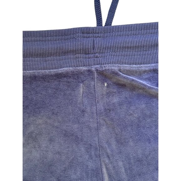 Aerie Womens Navy Velour Flared Lounge Pants Large Sweatpants - Picture 15 of 16